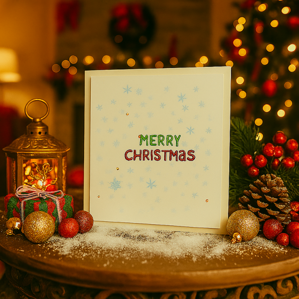 Merry Christmas – Bold & Bright Card