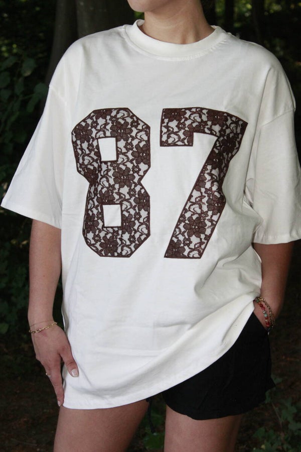 Oversized T-shirt - Wit
