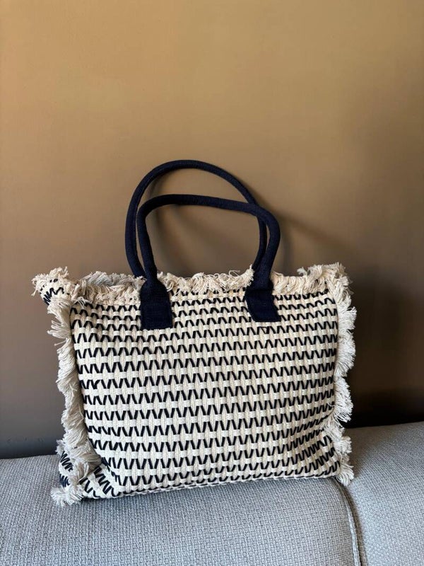 Beach Bag - Marine Blauw
