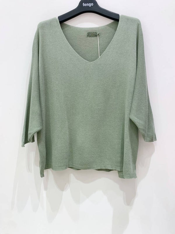 Modo Top - Aquamarijn