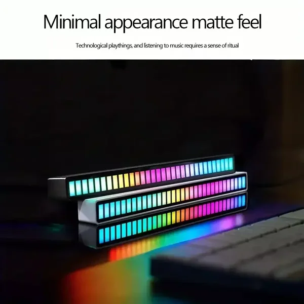 Smart LED Light Bars, Smart Light Bar Per La Decorazione Della Stanza Per La Sala Giochi Colorful Sound Rhythm Light Con USB
