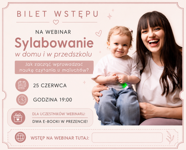 WEBINAR - SYLABOWANIE W DOMU I W PRZEDSZKOLU