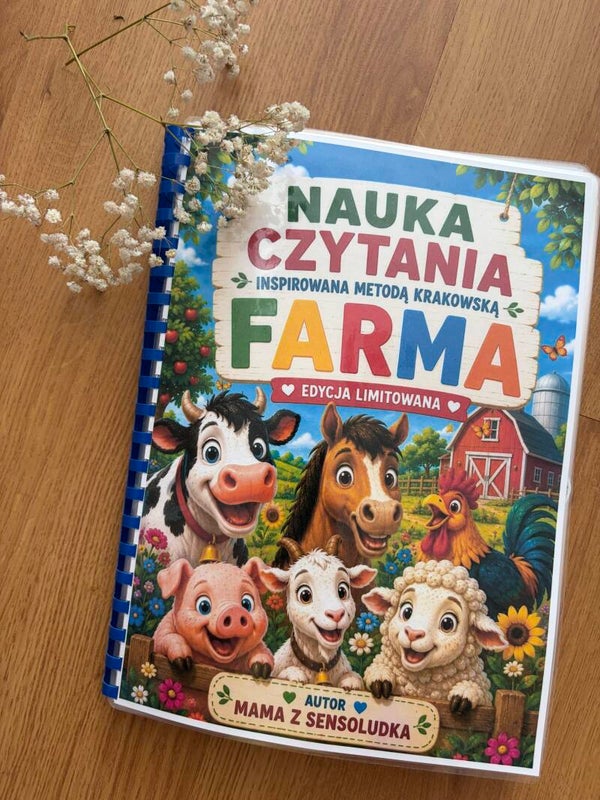 NAUKA CZYTANIA INSPIROWANA METODĄ KRAKOWSKĄ - FARMA