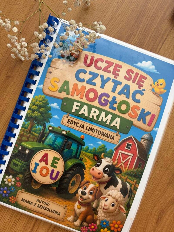 UCZĘ SIĘ CZYTAĆ SAMOGŁOSKI - FARMA