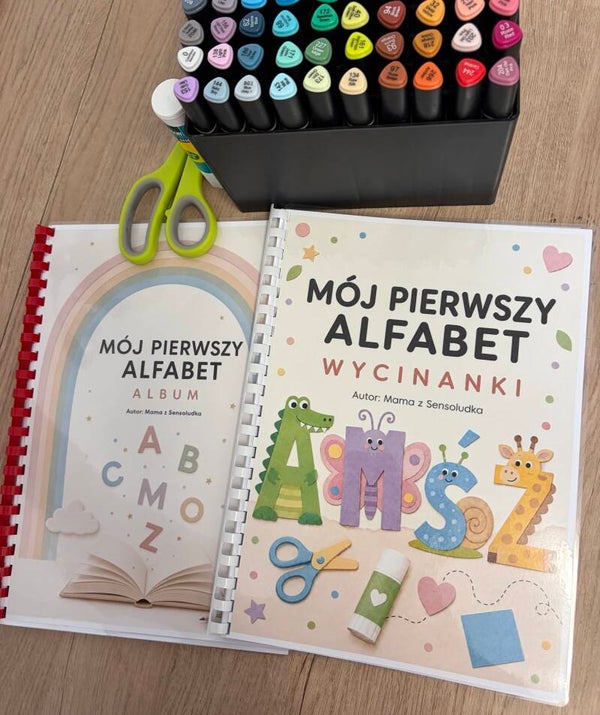 MÓJ PIERWSZY ALFABET – ALBUM I WYCINANKI
