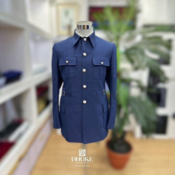 Safari suit bespoke menswear Dhuke Collectibles