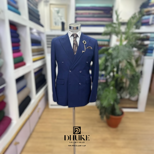 Double Breasted bespoke suit Dhuke Collectibles Arnhem
