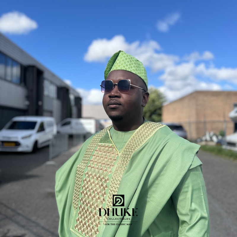 Agbada bespoke menswear by Dhuke Collectibles Arnhem