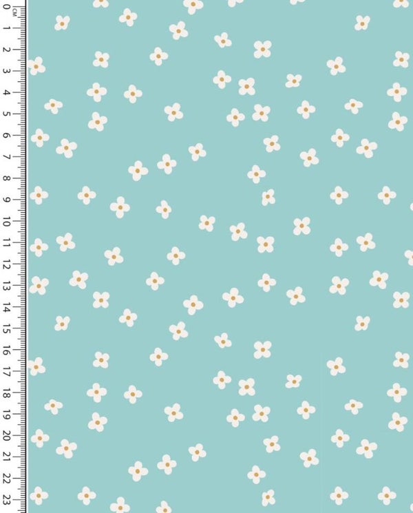poplin rotation toff litttle flowers