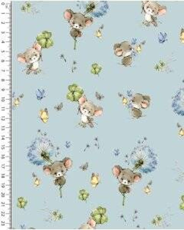 poplin digital little ones clover