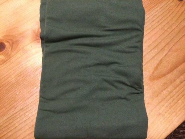 French terry 100x140 cm groen