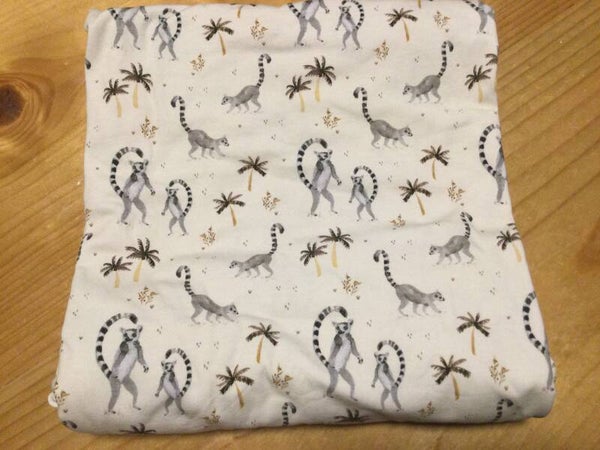 Jersey 90x140 cm met palmbomen