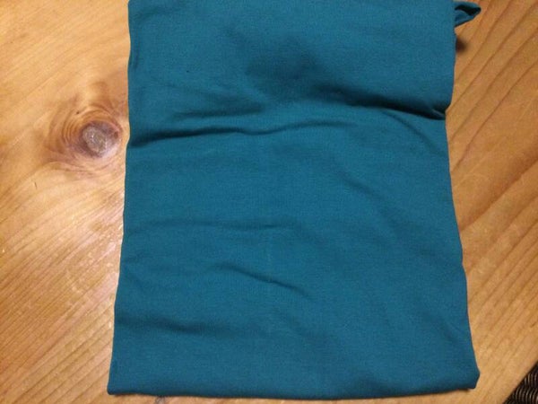 Jersey 110x140 cm petrol kleur