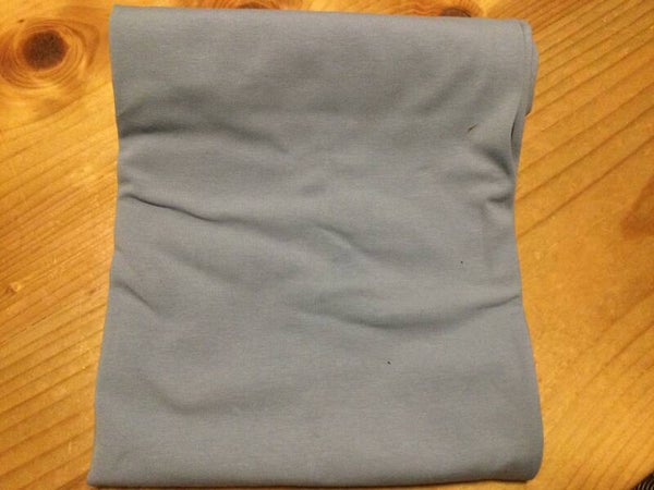 Jersey 90x140 cm licht blauw