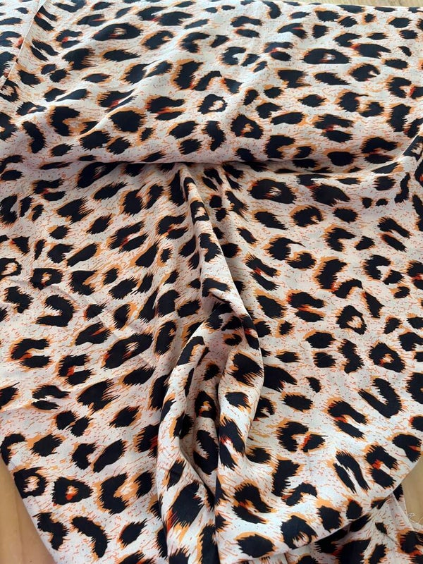 digital viscose poplin