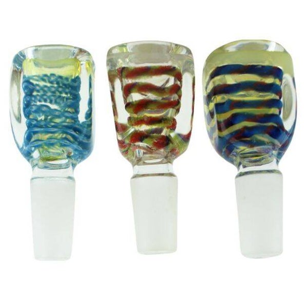 colored swirl caps