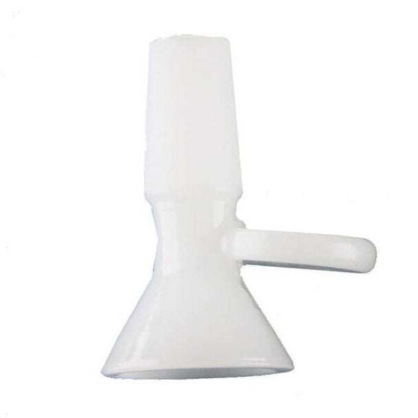 White bowl cap