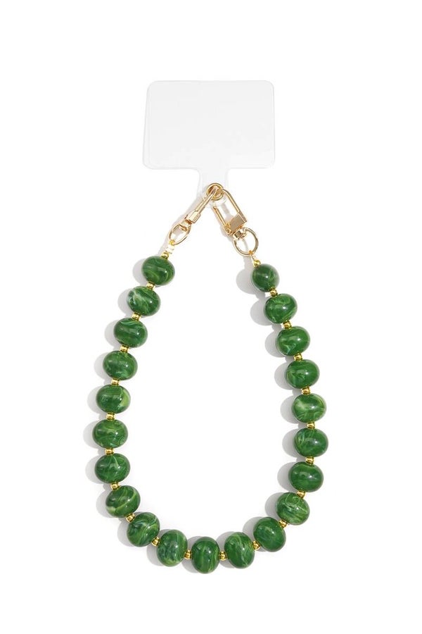 Telefoon koord groen