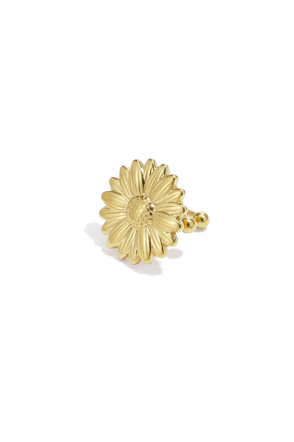 Daisy earcuff goud