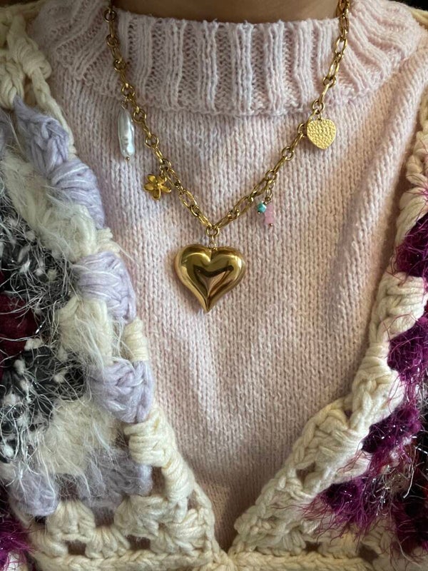 Anna bedelketting goud