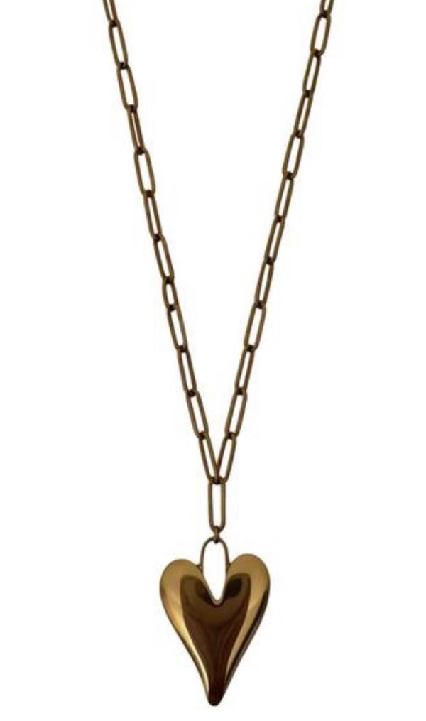 Loving heart ketting