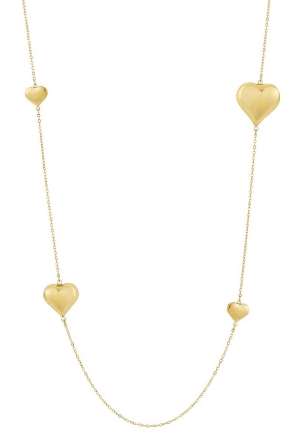 Love long ketting goud