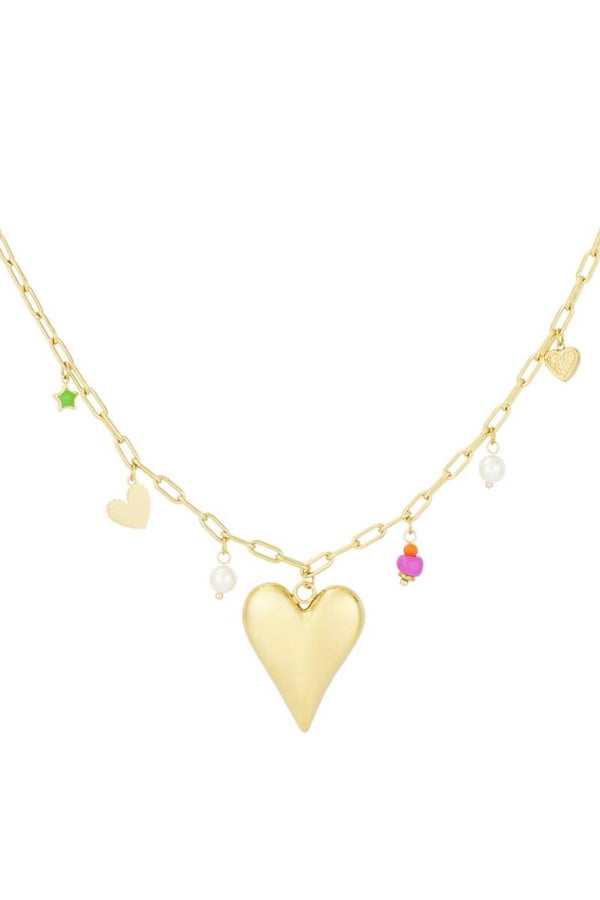 Gift of love ketting goud