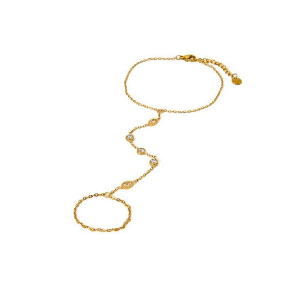 Eva handchain goud