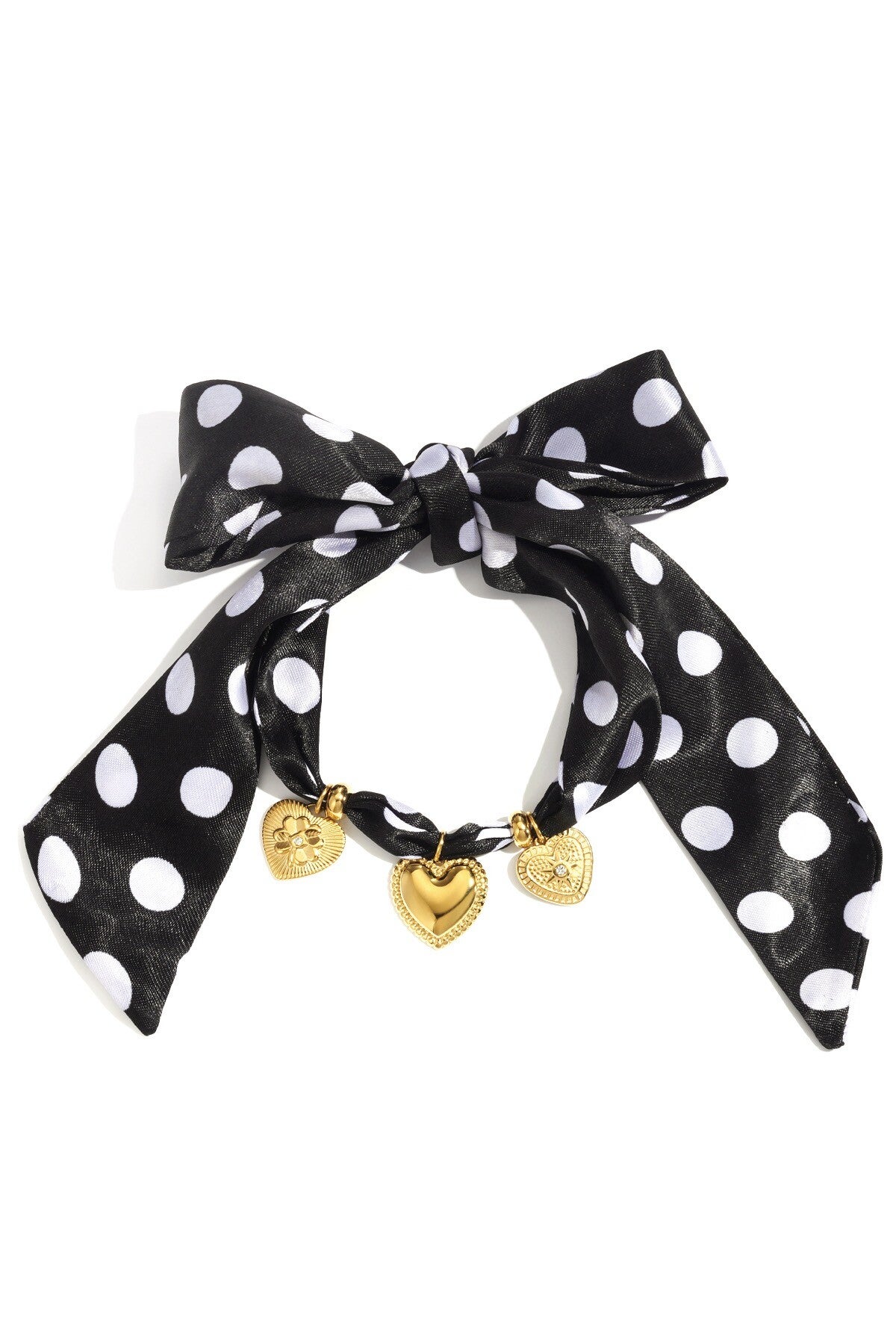 Polka dot lint armband