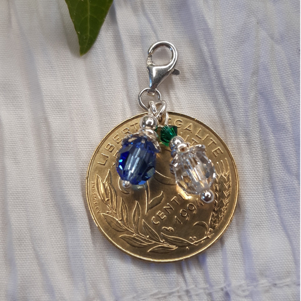 Charm Saphir  & Lierre