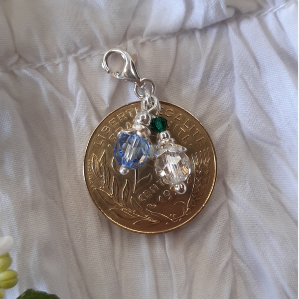 Charm Light Saphir  & Lierre