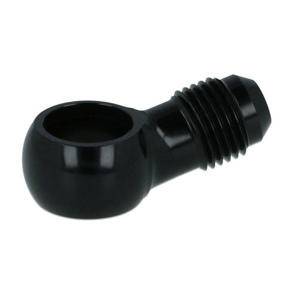 Banjo 14mm Water Feed Fitting -6AN 17 degree - black