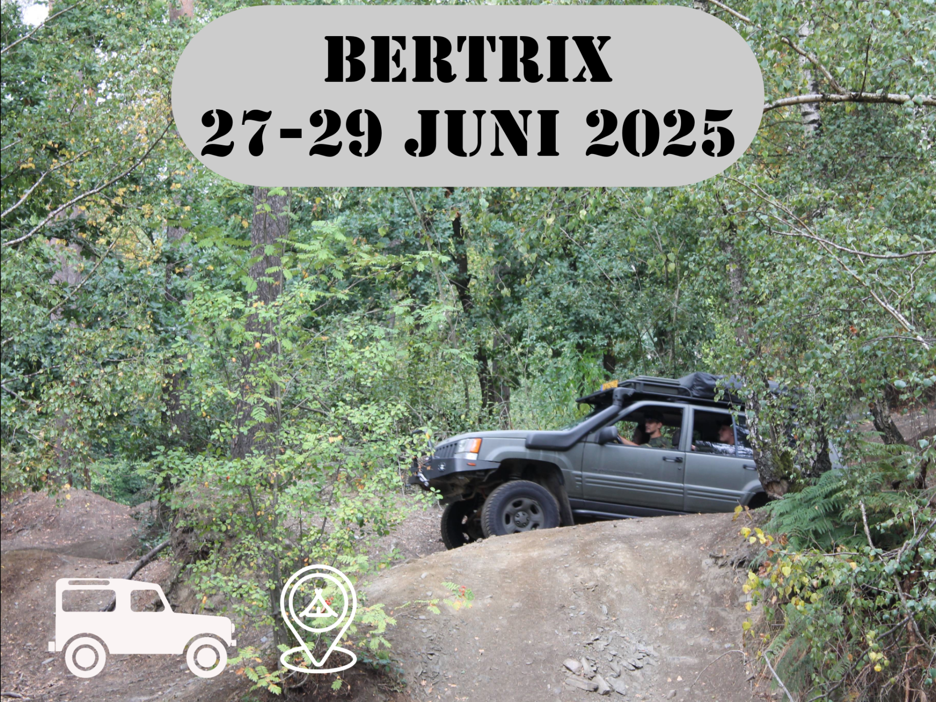 La Pelette 4x4 Bertrix   27-29 juni 2025