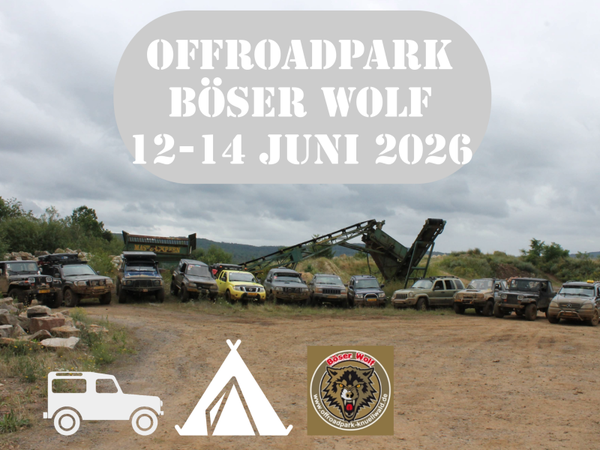 Offroadpark Böser Wolf 12 - 14 juni 2026