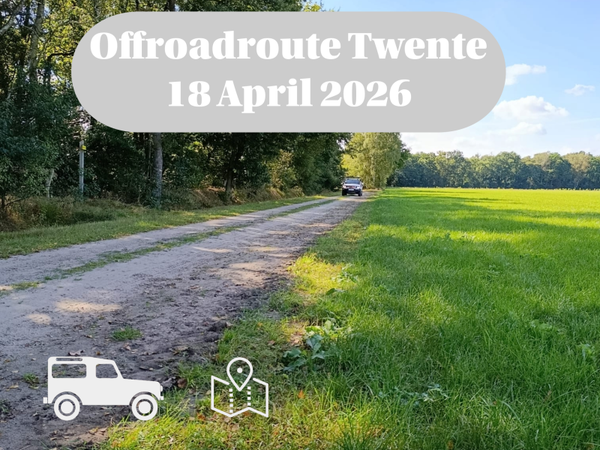 Offroadroute tijdens Daktente(n) in Twente