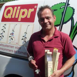 Qlipr System nominated for Lidl Food Prize. Founder Cor Pellikaan on this picture.