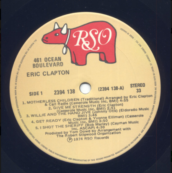 Eric Clapton – 461 Ocean Boulevard