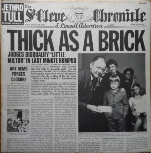 Jethro Tull – Thick As A Brick