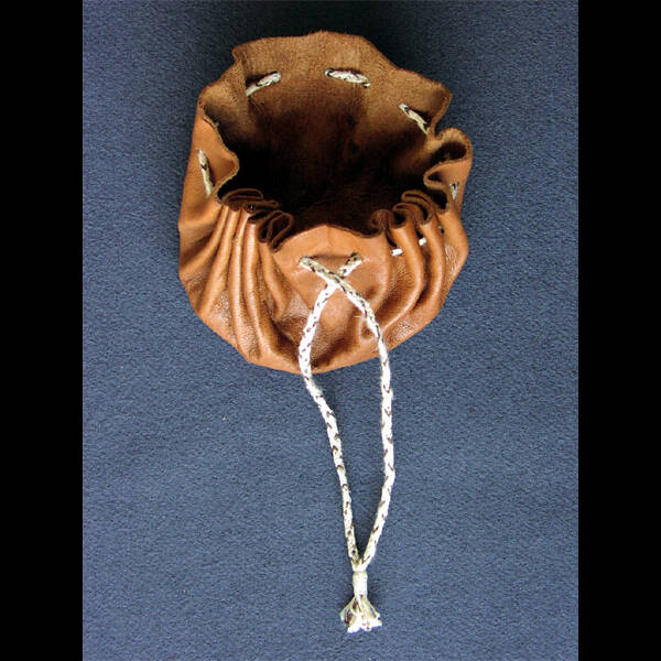 Beutel Leder Bayreuth 14. Jahrhundert