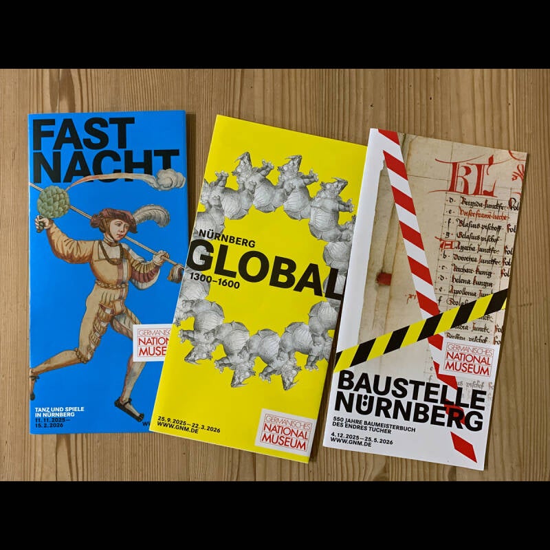 Drei Sonderausstellungen 2026 im GNM 