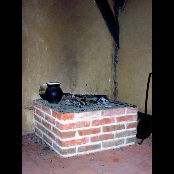  Mittelalter Herd gemauert