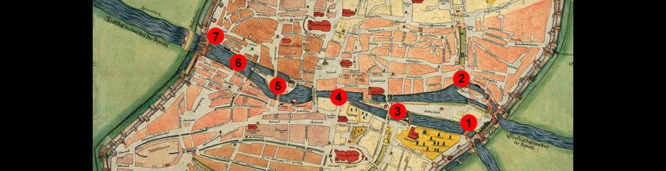 Nürnberg 1540. Lager der öffentlichen Aborte