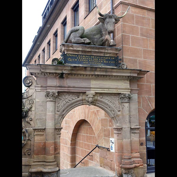 Ochsenportal Nürnberg 1599