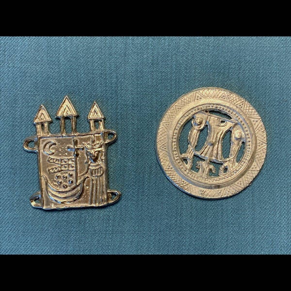 Mittelalterliche Pilgerzeichen Köln Aachen