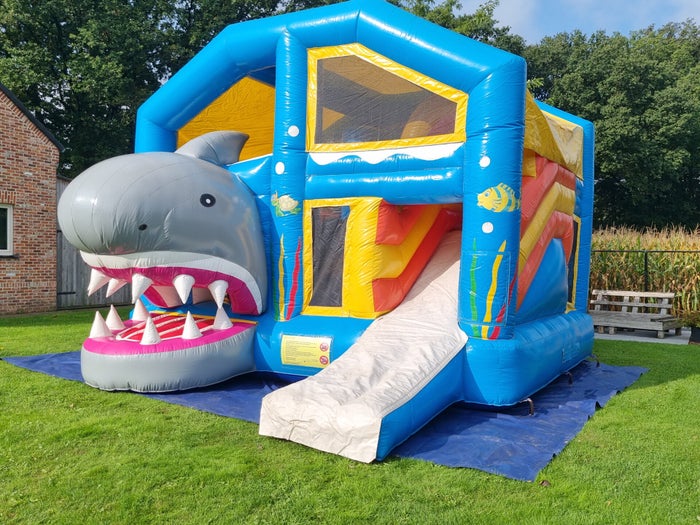 Springkasteel Haai overdekt