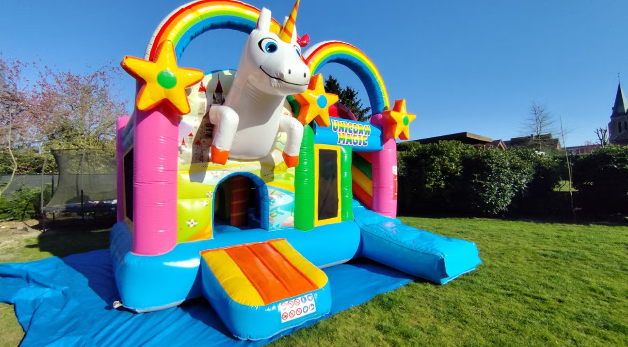 Springkasteel Unicorn Magic multiplay