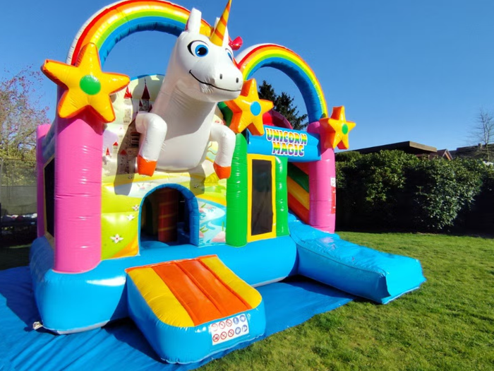 Springkasteel Unicorn Magic multiplay
