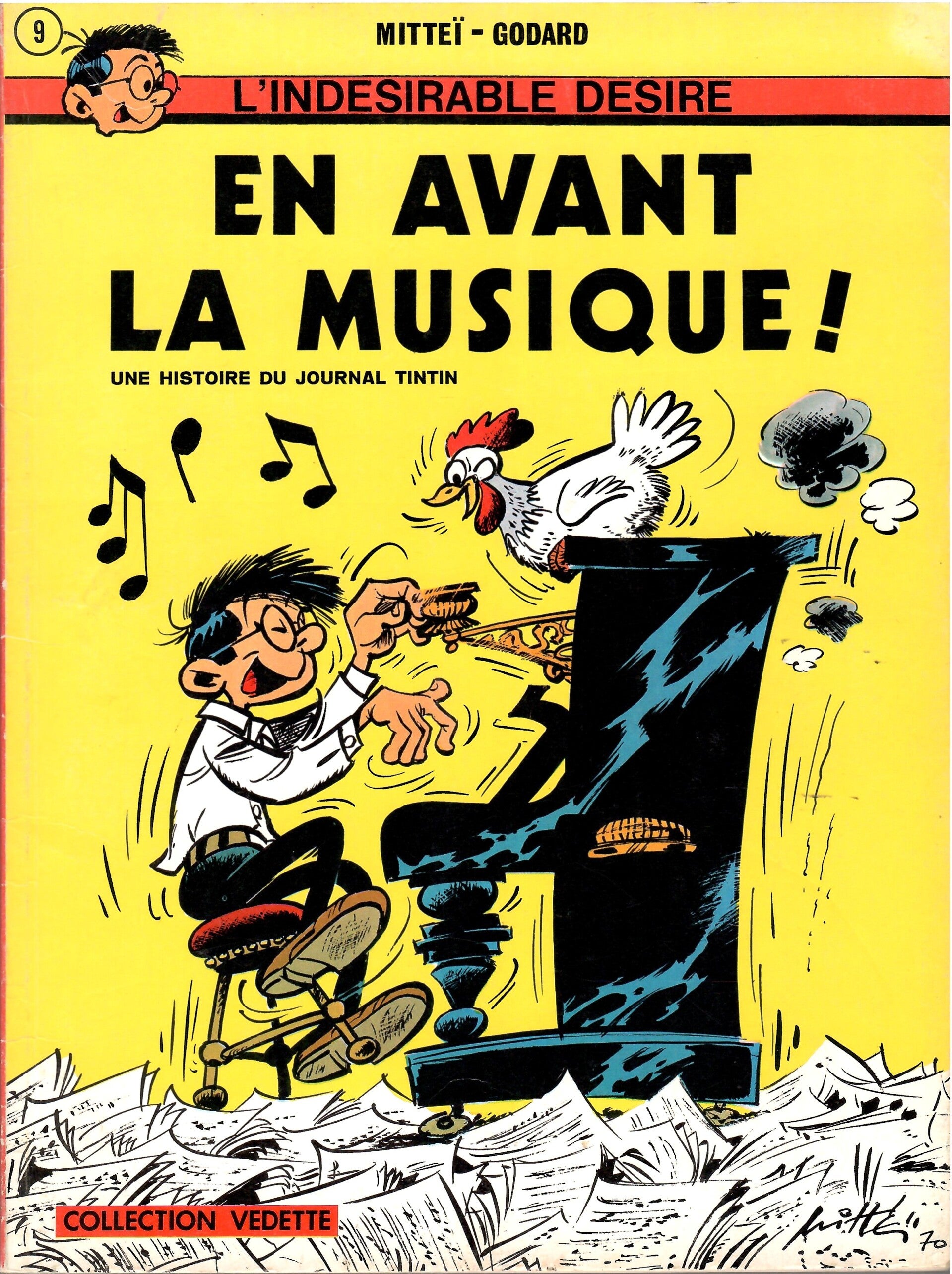 L'Indésirable Désiré Tome 3 -"En Avant la Musique ! "(Edition Originale "Coll. Vedette")