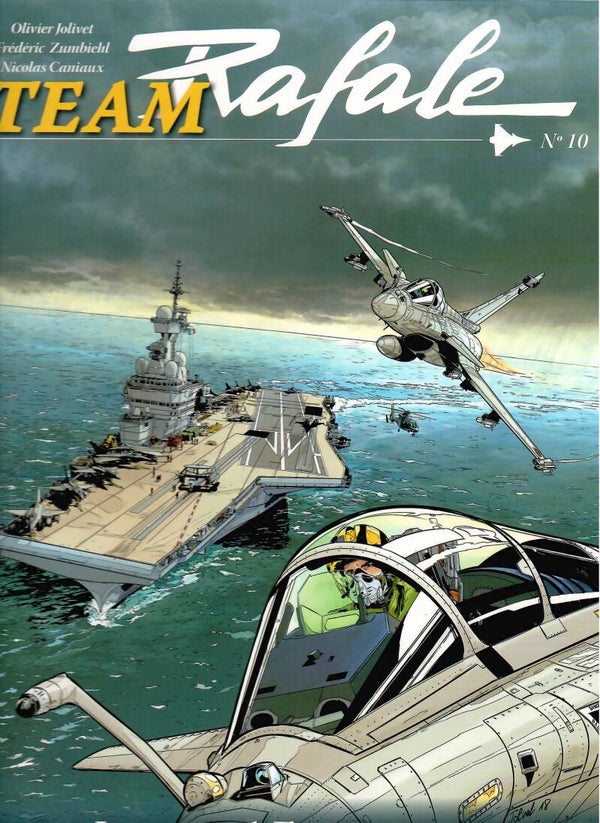 Team Rafale Tome 10 - "Le Vol AF 414 a Disparu" (Edition Originale)