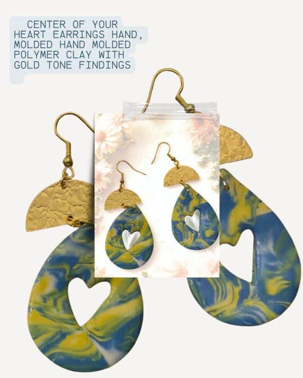 Center of Your Heart Earrings